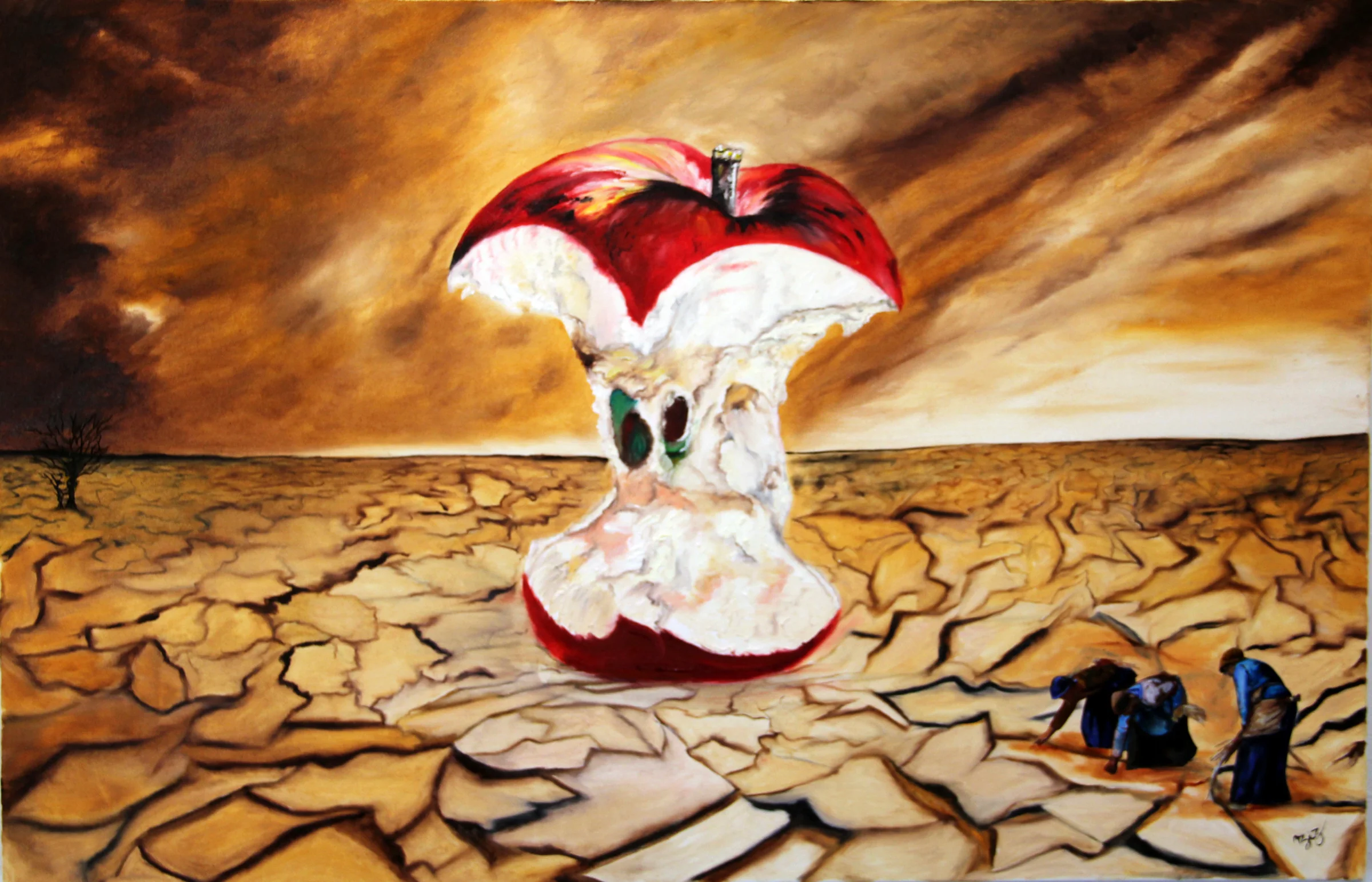 End of Earth by Aziz Anzabi (Iran/UK)
