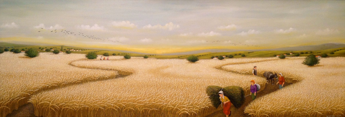 Wheat Fields by Sema Çulam